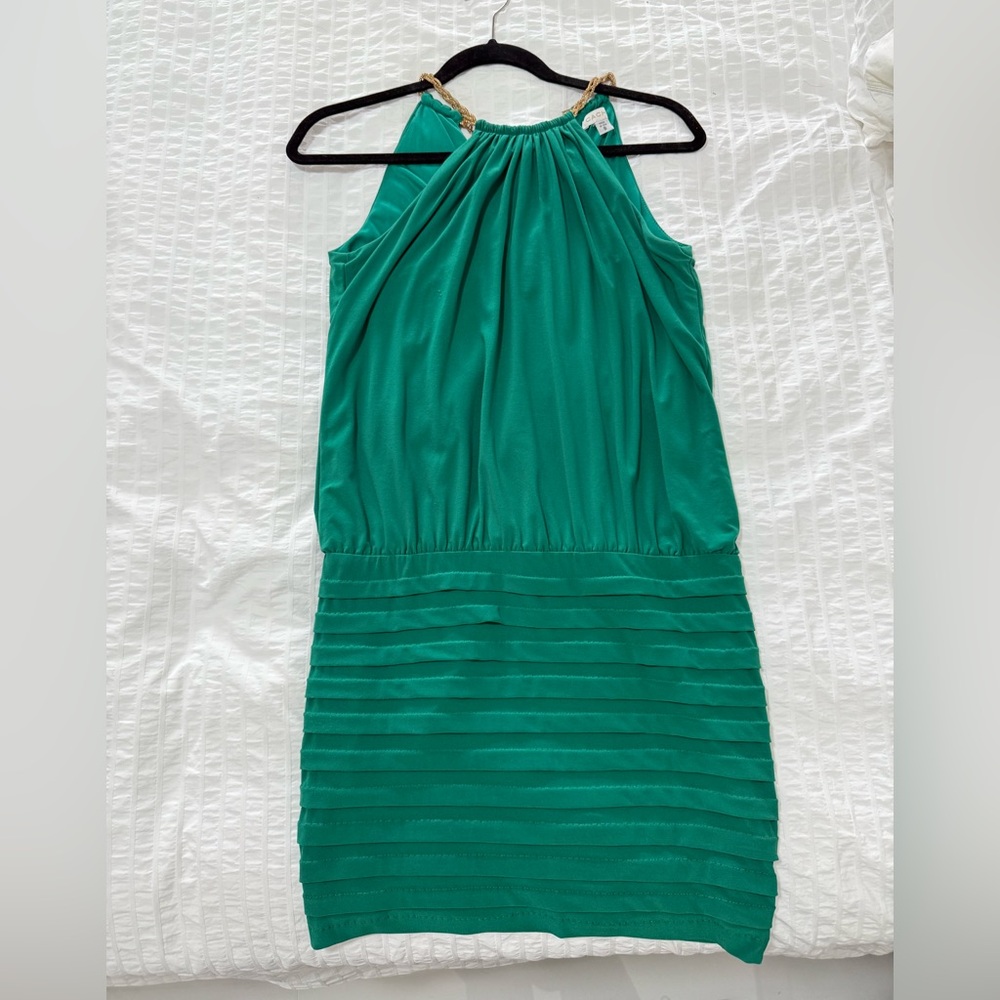 Cache Mini Green Dress